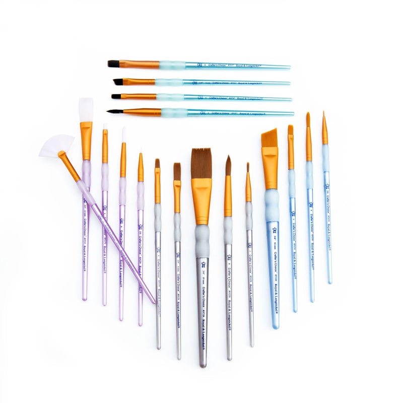 Royal Brush Crafter's Choice Variety Brush Value Set  Multicolor - Image 5